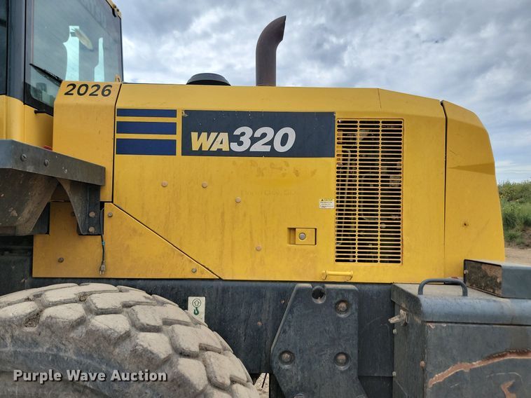 image for item LQ9085 2014 Komatsu WA320-7  wheel loader