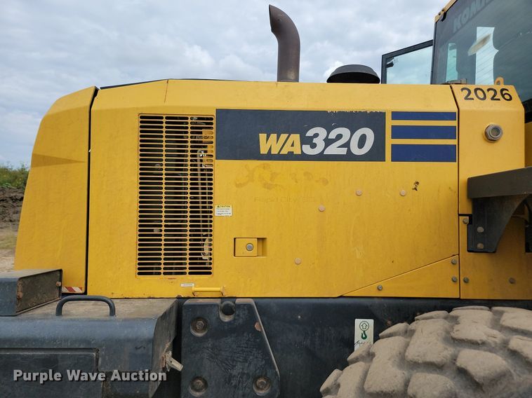 image for item LQ9085 2014 Komatsu WA320-7  wheel loader