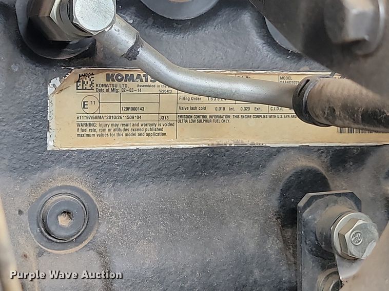 image for item LQ9085 2014 Komatsu WA320-7  wheel loader