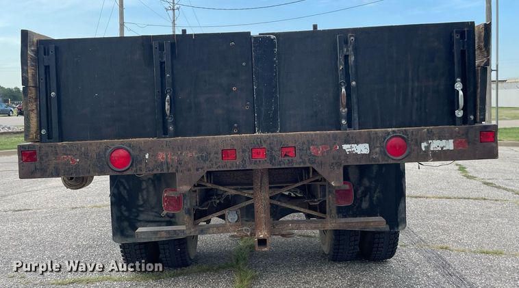 image for item LS9538 2001 GMC C7500  dump flatbed truck