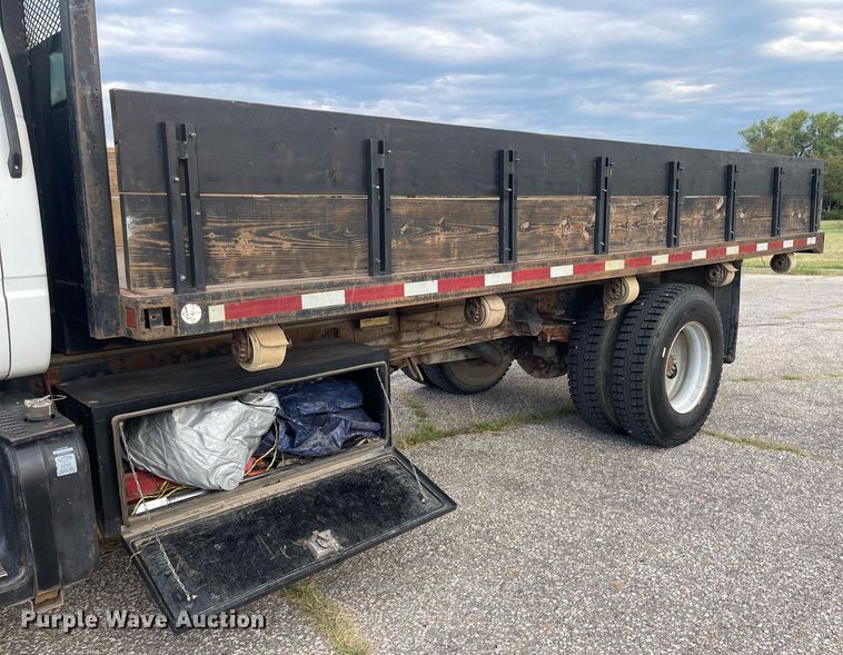 image for item LS9538 2001 GMC C7500  dump flatbed truck