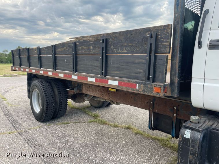 image for item LS9538 2001 GMC C7500  dump flatbed truck