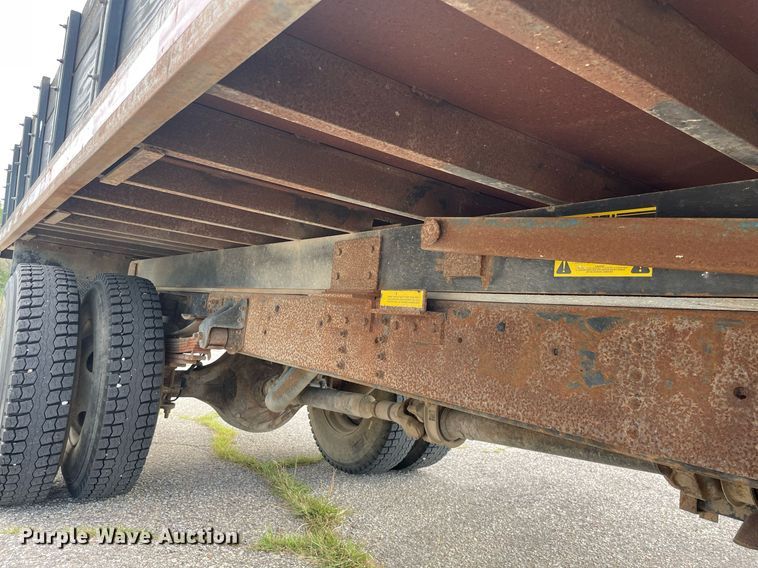 image for item LS9538 2001 GMC C7500  dump flatbed truck