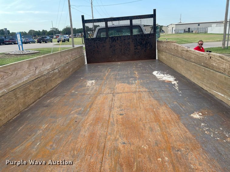 image for item LS9538 2001 GMC C7500  dump flatbed truck