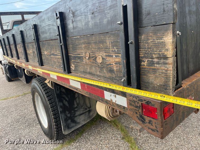 image for item LS9538 2001 GMC C7500  dump flatbed truck