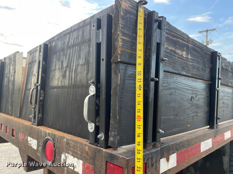 image for item LS9538 2001 GMC C7500  dump flatbed truck