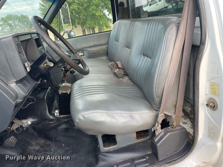 image for item LS9538 2001 GMC C7500  dump flatbed truck