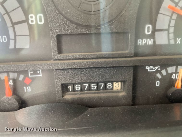 image for item LS9538 2001 GMC C7500  dump flatbed truck