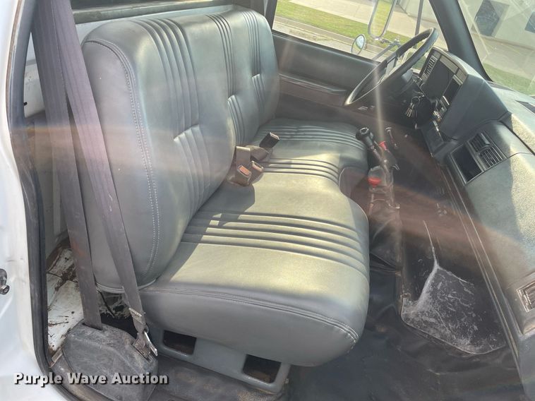 image for item LS9538 2001 GMC C7500  dump flatbed truck