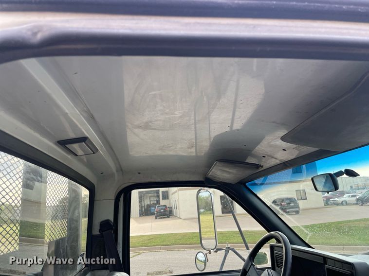 image for item LS9538 2001 GMC C7500  dump flatbed truck