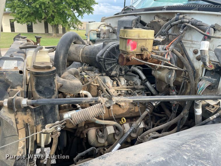 image for item LS9538 2001 GMC C7500  dump flatbed truck