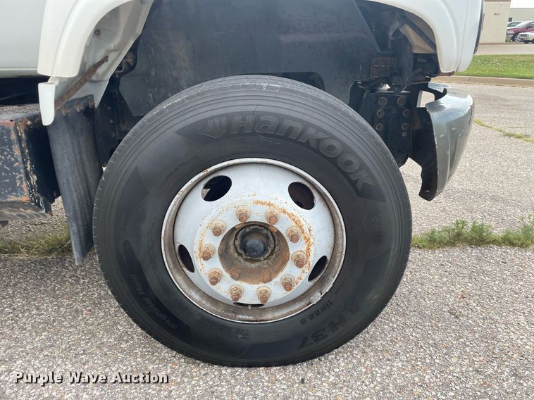 image for item LS9538 2001 GMC C7500  dump flatbed truck