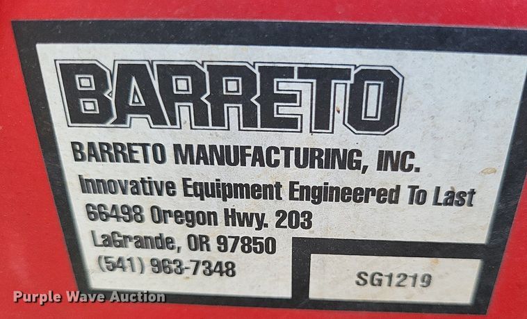 image for item LS9618 2019 Barreto 30-SG  stump grinder