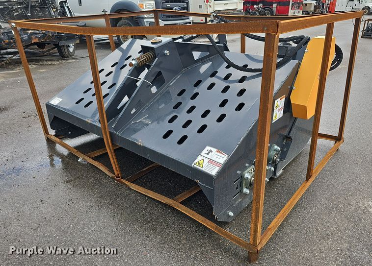 image for item MD9959 2023 Land Honor LR-12-72W  skid steer landscape rake