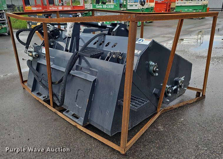 image for item MD9959 2023 Land Honor LR-12-72W  skid steer landscape rake