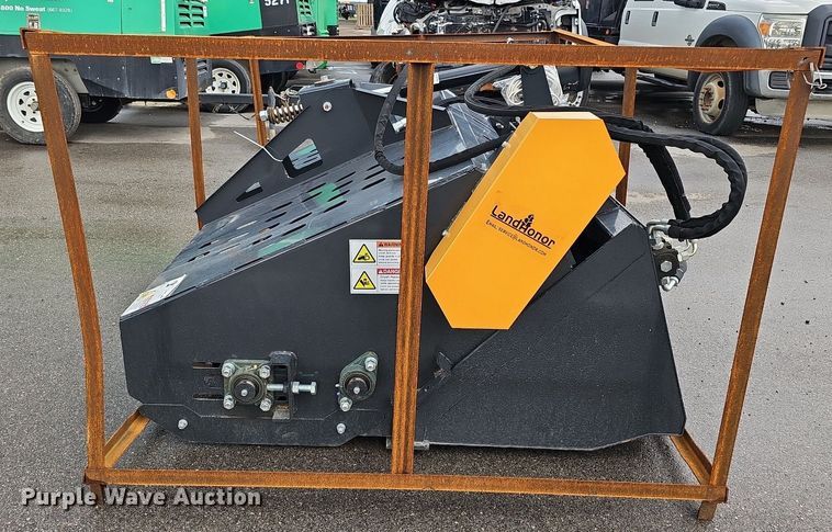 image for item MD9959 2023 Land Honor LR-12-72W  skid steer landscape rake