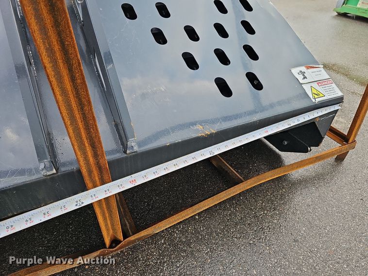 image for item MD9959 2023 Land Honor LR-12-72W  skid steer landscape rake