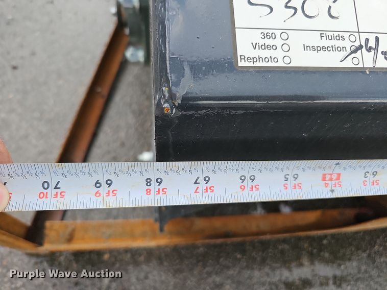 image for item MD9959 2023 Land Honor LR-12-72W  skid steer landscape rake