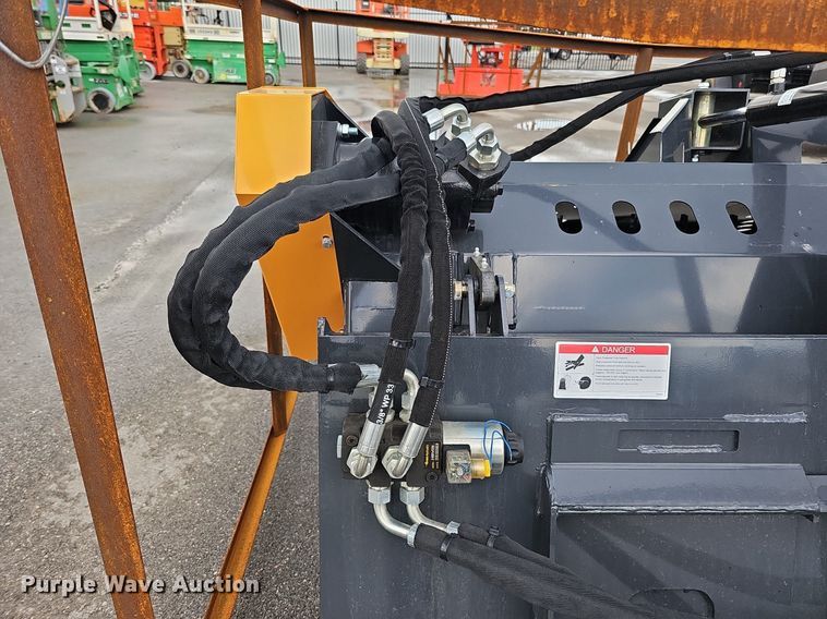 image for item MD9959 2023 Land Honor LR-12-72W  skid steer landscape rake