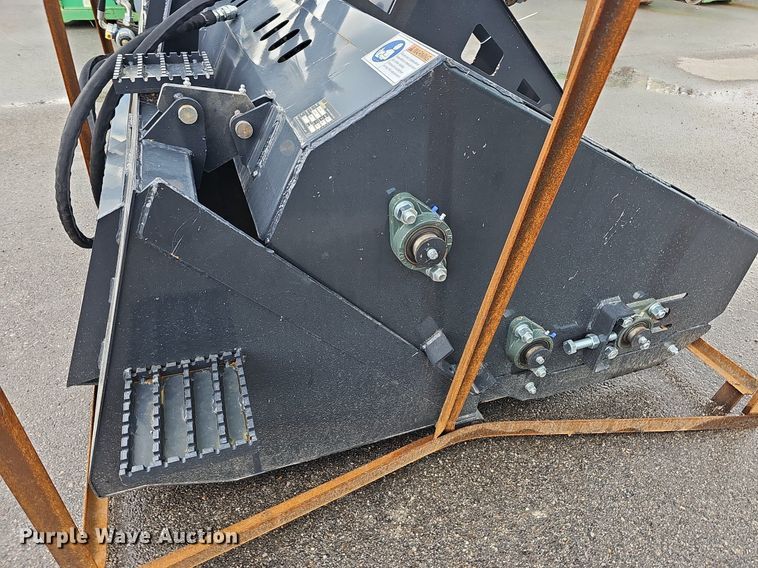 image for item MD9959 2023 Land Honor LR-12-72W  skid steer landscape rake