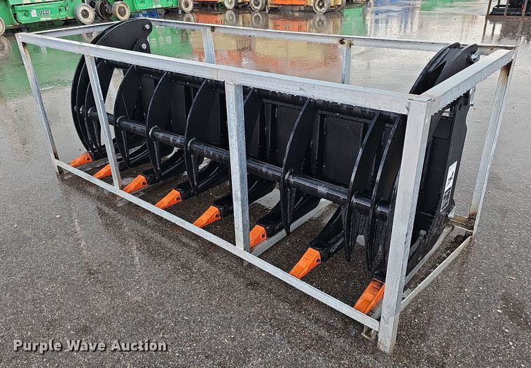 image for item MD9961 2023  78"W skid steer grapple bucket