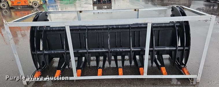 image for item MD9961 2023  78"W skid steer grapple bucket