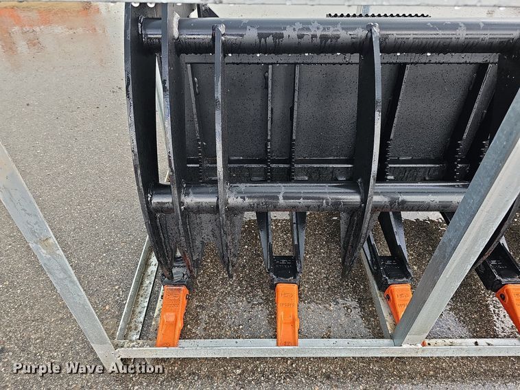 image for item MD9961 2023  78"W skid steer grapple bucket