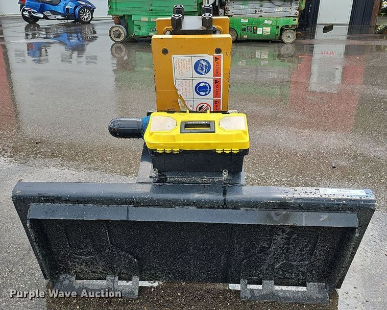 image for item MD9963 2023 Agrotk PD680-PZ  skid steer post driver