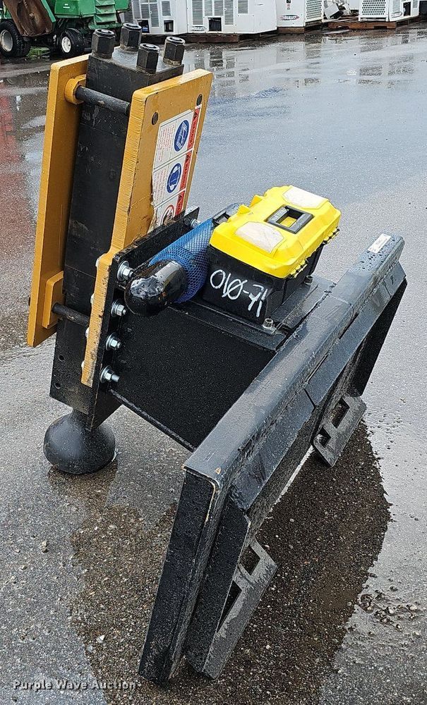 image for item MD9963 2023 Agrotk PD680-PZ  skid steer post driver