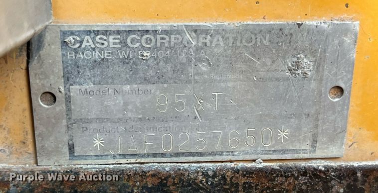 image for item MG9371 1999 Case 95XT  skid steer loader