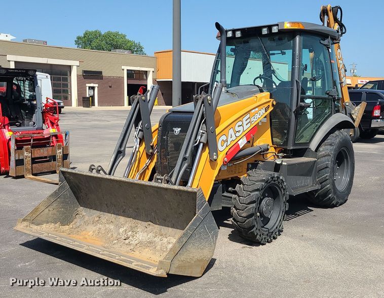 image for item MG9604 2018 Case 580N EP  backhoe