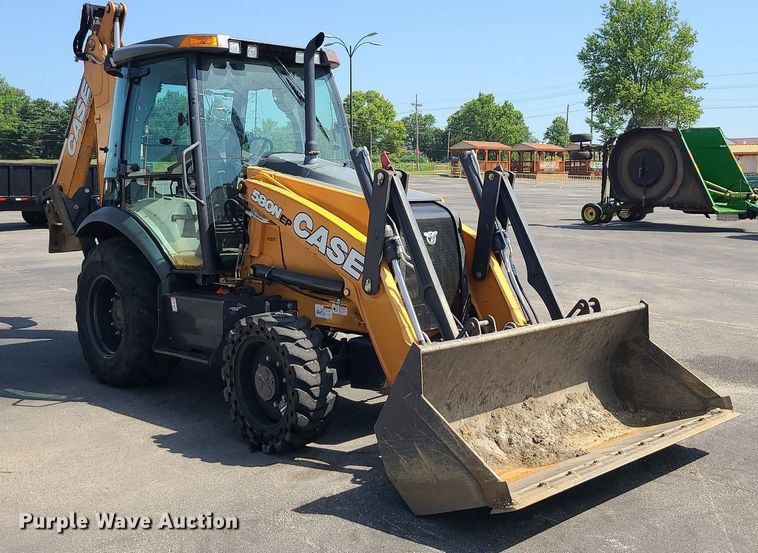 image for item MG9604 2018 Case 580N EP  backhoe