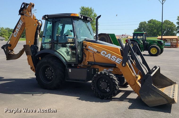 image for item MG9604 2018 Case 580N EP  backhoe
