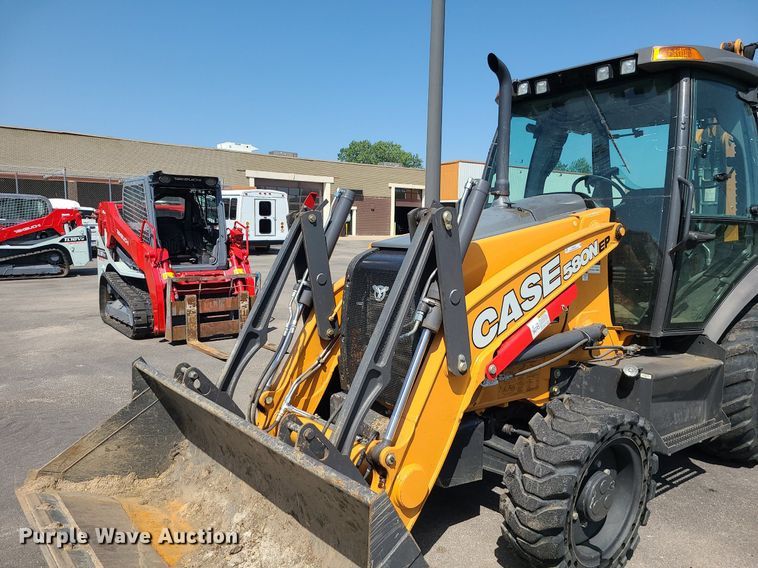 image for item MG9604 2018 Case 580N EP  backhoe