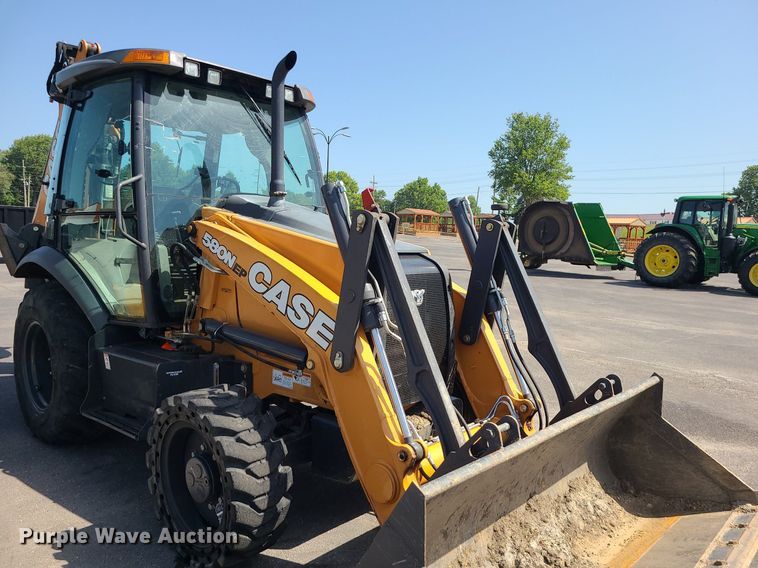 image for item MG9604 2018 Case 580N EP  backhoe