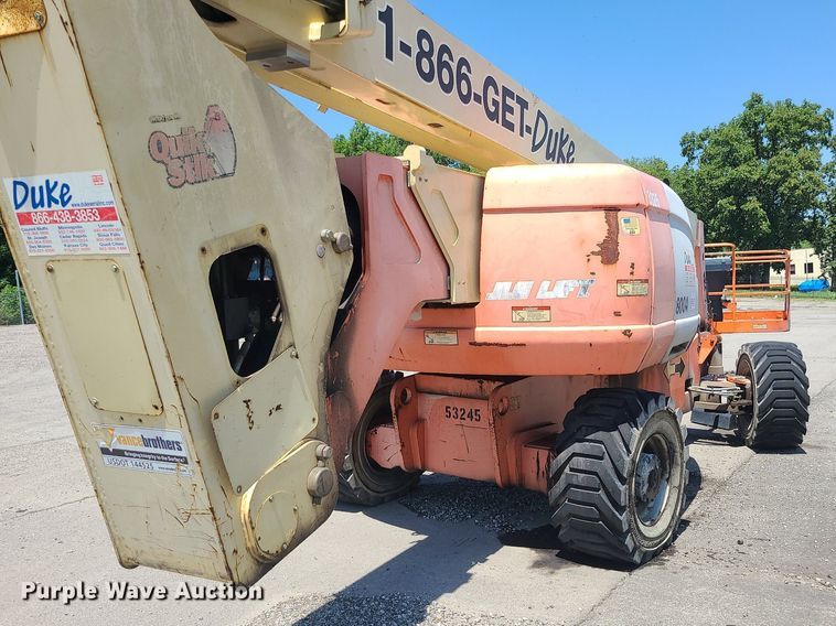 image for item MG9612 JLG 800A  boom lift
