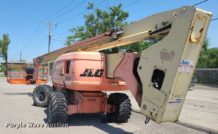 image for item MG9612 JLG 800A  boom lift