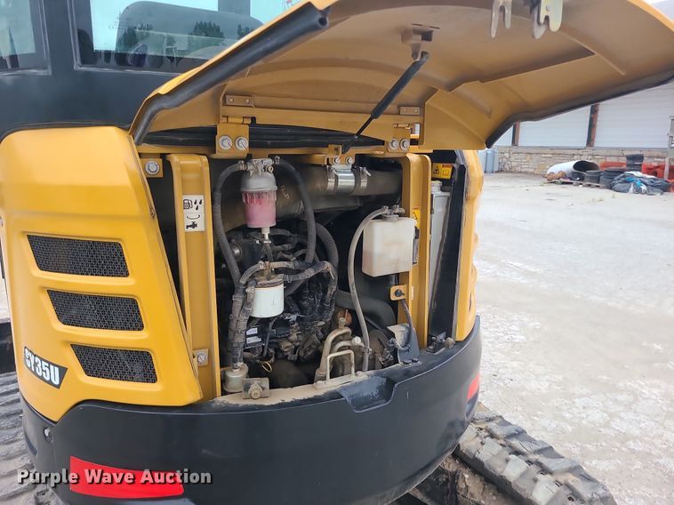 image for item MG9653 2017 Sany SY35U  mini excavator