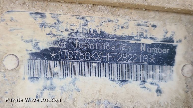 image for item MG9660 2015 John Deere 750K XLT  dozer