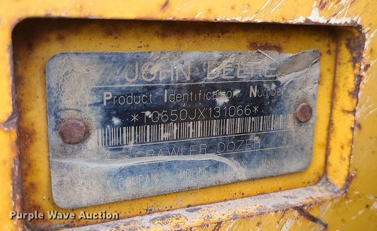 image for item MG9664 2006 John Deere 650J XLT  dozer