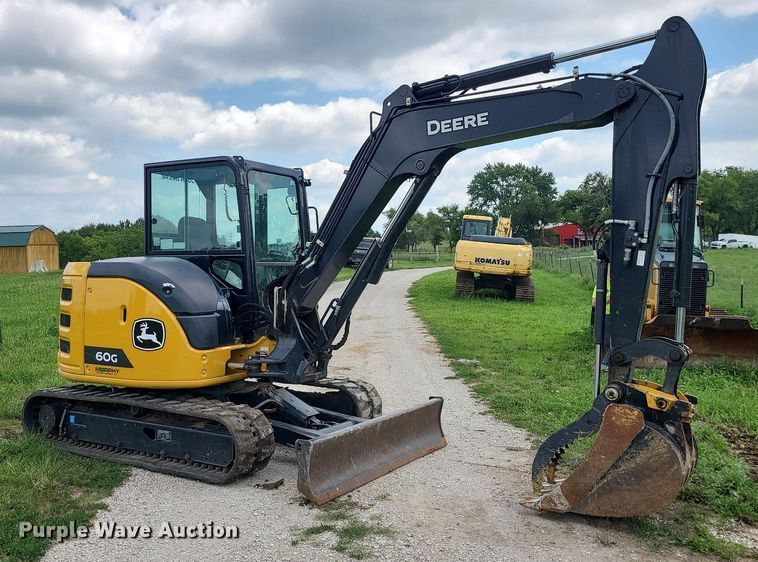 image for item MG9665 2021 John Deere 60G  mini excavator