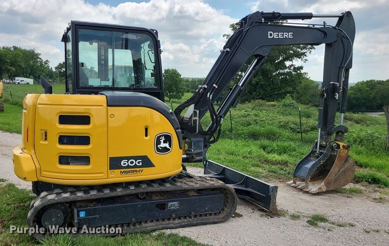 image for item MG9665 2021 John Deere 60G  mini excavator