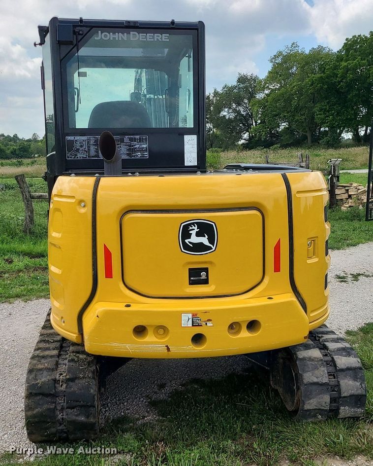 image for item MG9665 2021 John Deere 60G  mini excavator