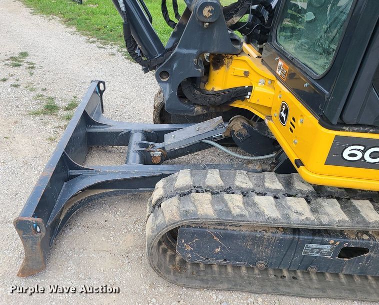 image for item MG9665 2021 John Deere 60G  mini excavator
