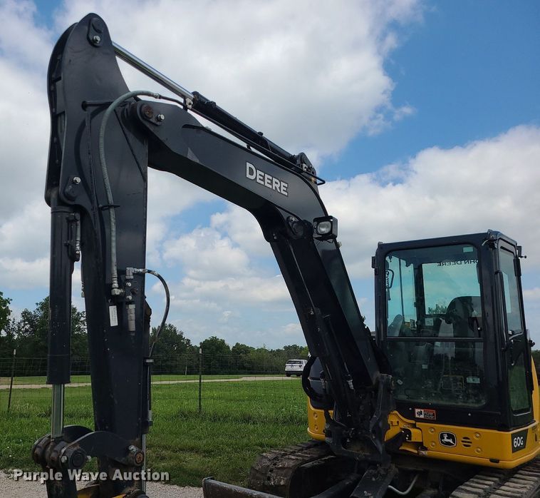 image for item MG9665 2021 John Deere 60G  mini excavator