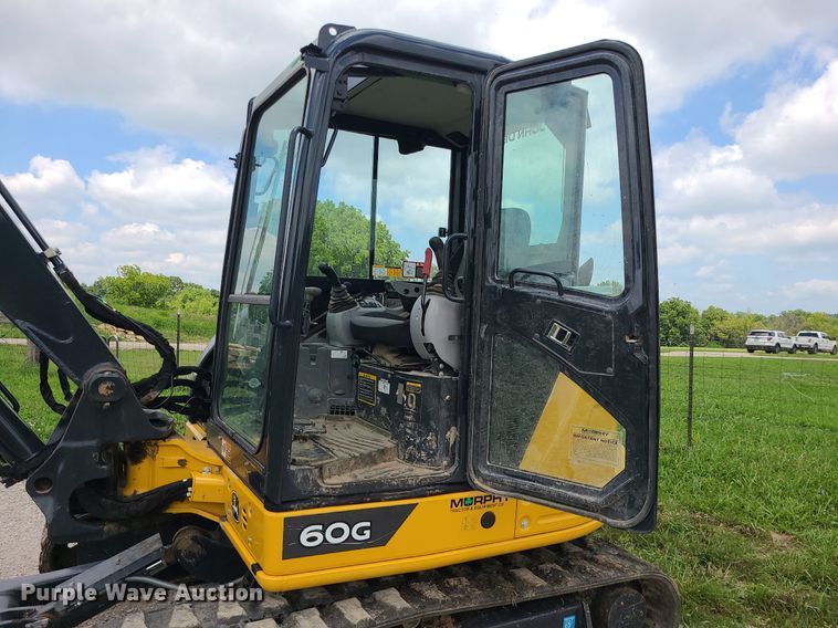 image for item MG9665 2021 John Deere 60G  mini excavator