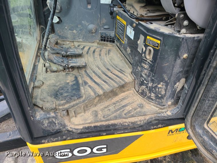 image for item MG9665 2021 John Deere 60G  mini excavator