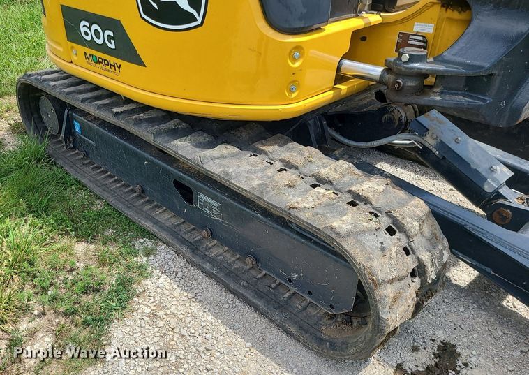 image for item MG9665 2021 John Deere 60G  mini excavator