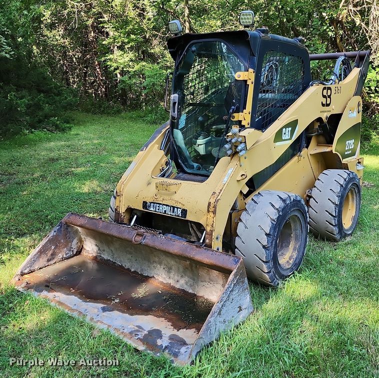 image for item MG9668 2008 Caterpillar 272C  skid steer loader