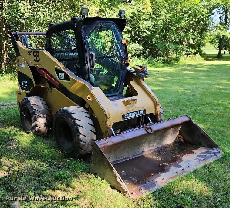 image for item MG9668 2008 Caterpillar 272C  skid steer loader